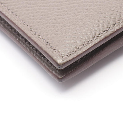 Hermes Bi Foldwallet Bearn Compact Etain Leather Wallet — view 9