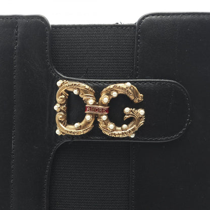 Dolce & Gabbana Boots DG Logo Long Leather — view 8