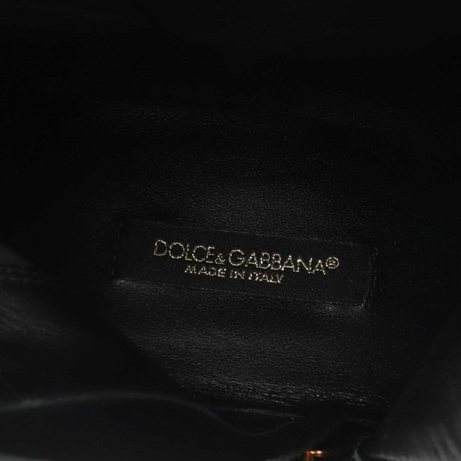 Dolce & Gabbana Boots DG Logo Long Leather — view 5
