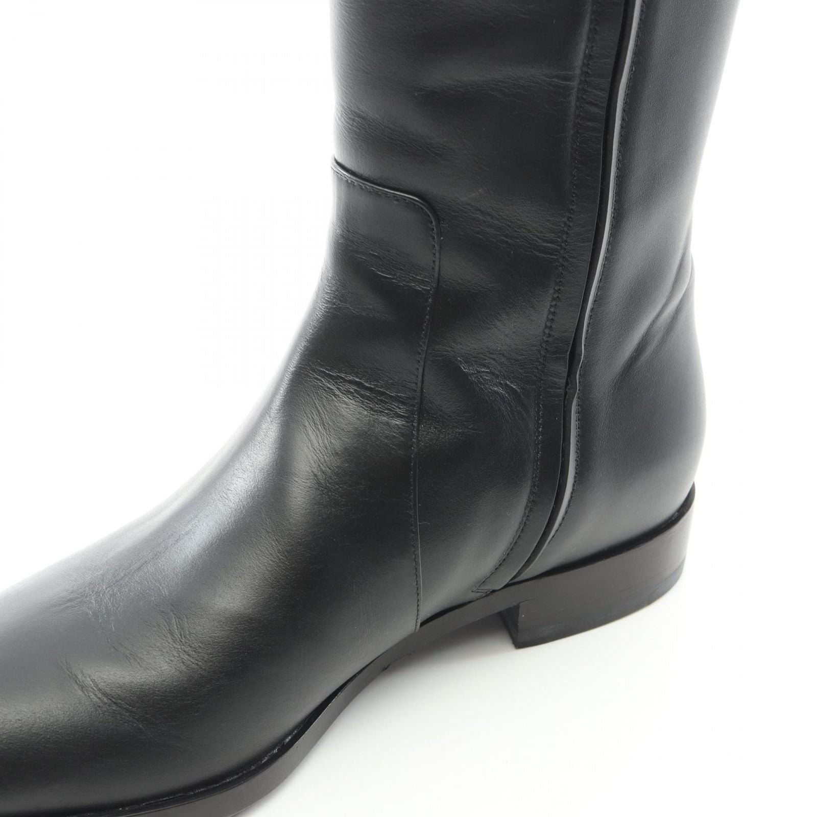 Dolce & Gabbana Boots DG Logo Long Leather — view 9