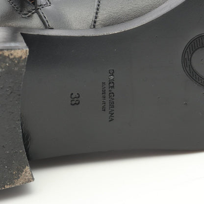 Dolce & Gabbana Boots DG Logo Long Leather — view 6