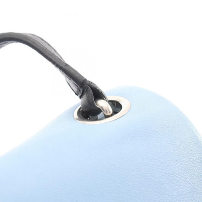 Celine Shoulder Bag rusoft Lightblue Black Leather Oneshoulder — view 6