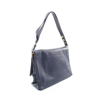Celine Shoulder Bag Blur Navy Leather — view 2