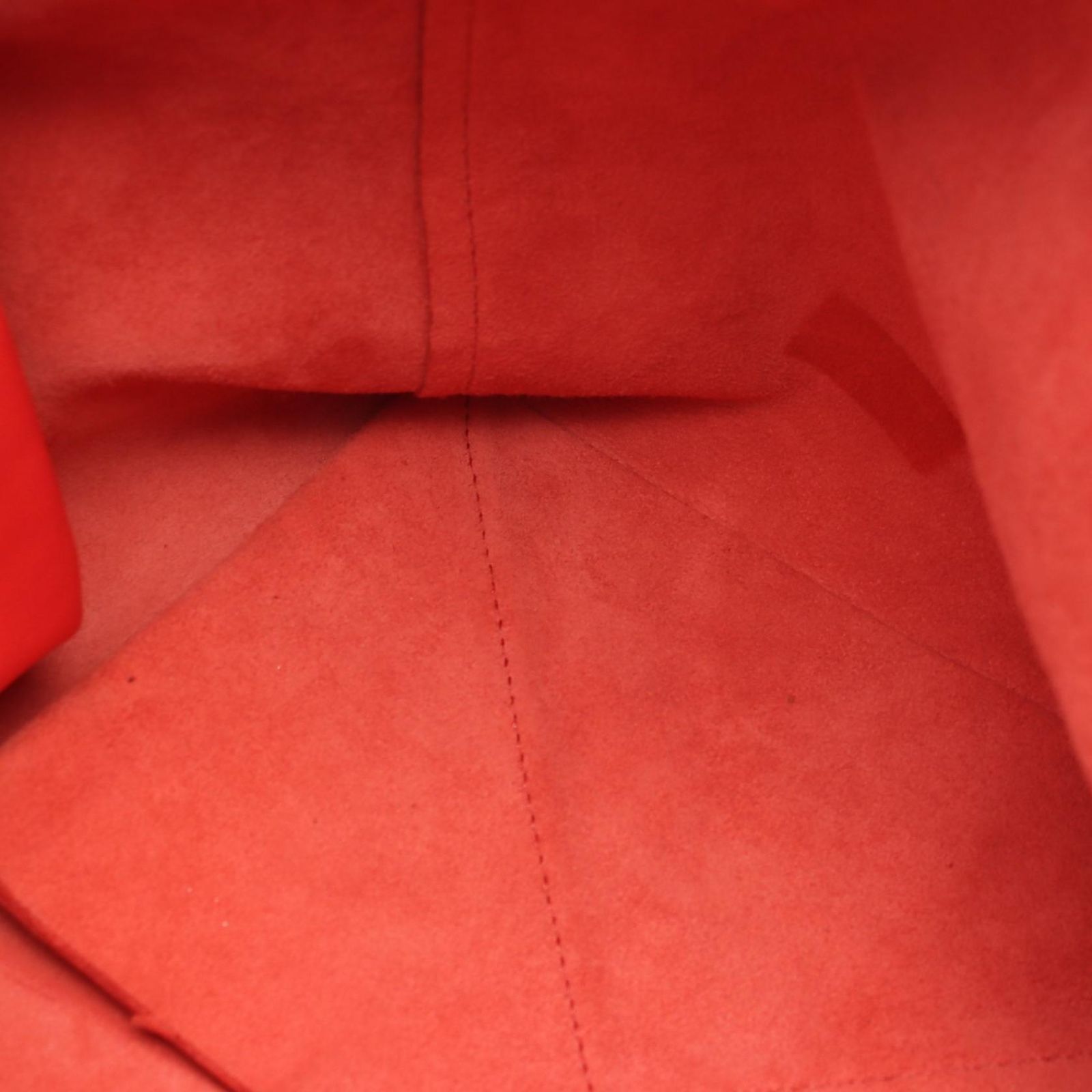 Celine Tote Horizontal Cabas Hippopotamus Red Leather — view 9