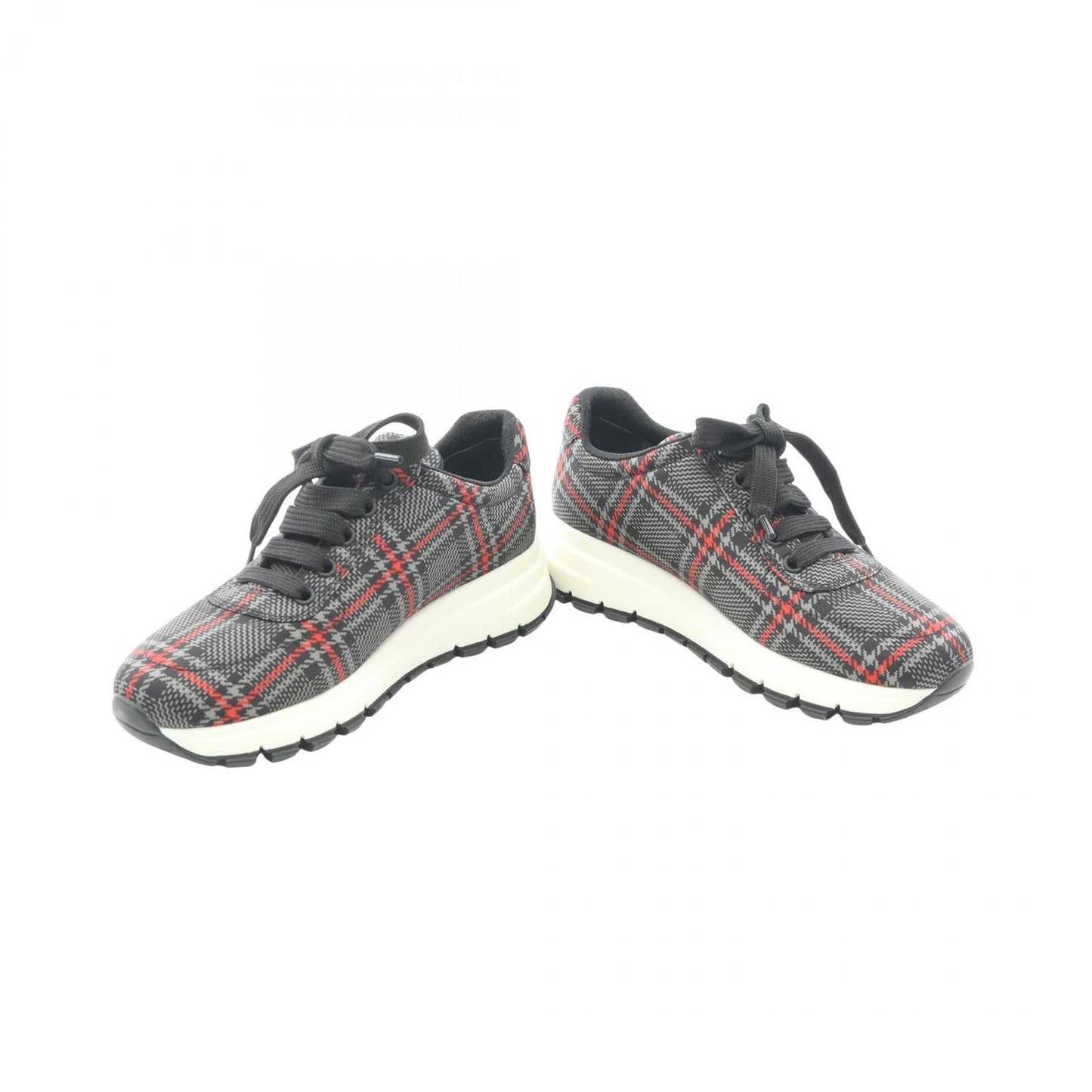 Prada Sneakers Logo Check Nylon — view 3
