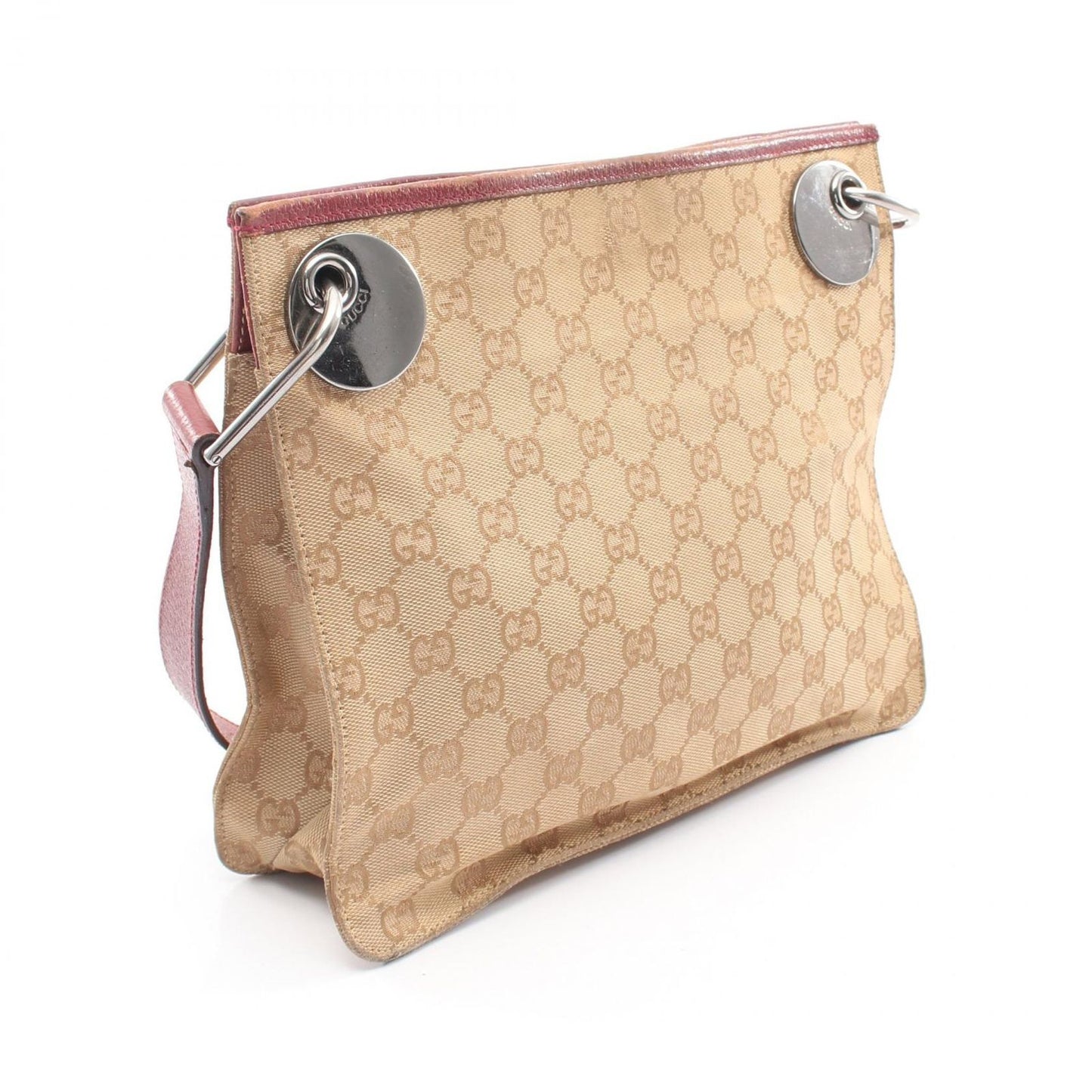 Gucci Shoulder Bag GG Canvas Beige — view 2
