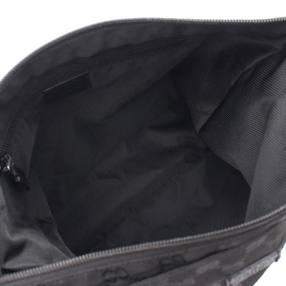 Gucci Shoulder Bag GG Black Canvas Leather — view 3