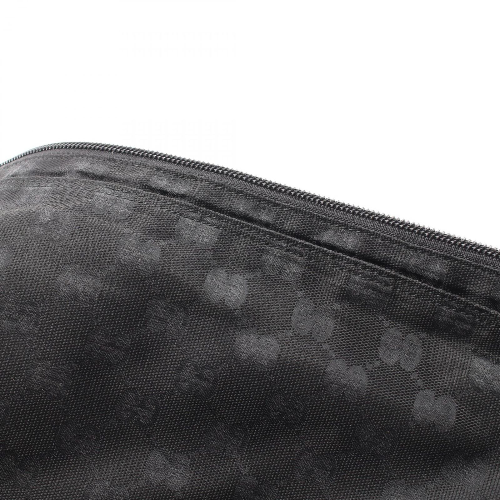 Gucci Shoulder Bag GG Black Canvas Leather — view 8