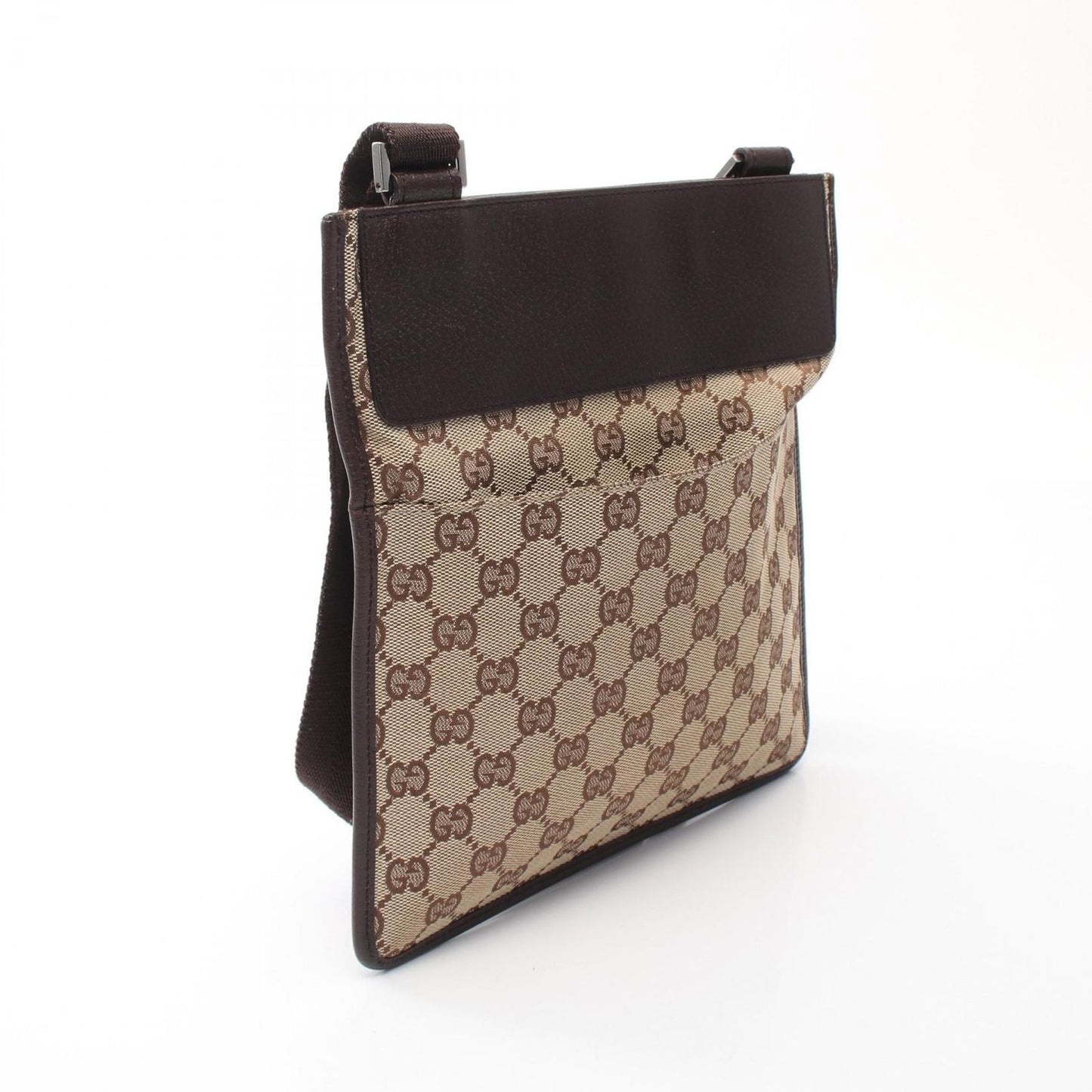 Gucci Shoulder Bag GG Canvas brown Beige — view 2