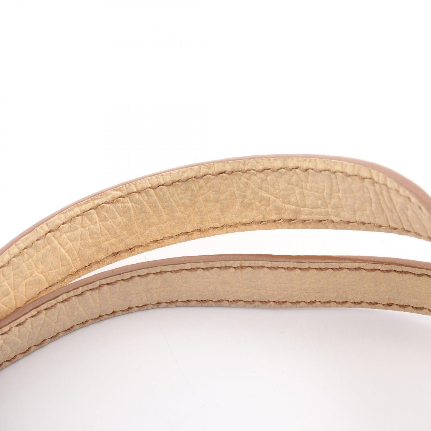 Celine Handbag Macadam Tassel Beige Ivory Canvas Leather Trio Nuffcharm Hand — view 6