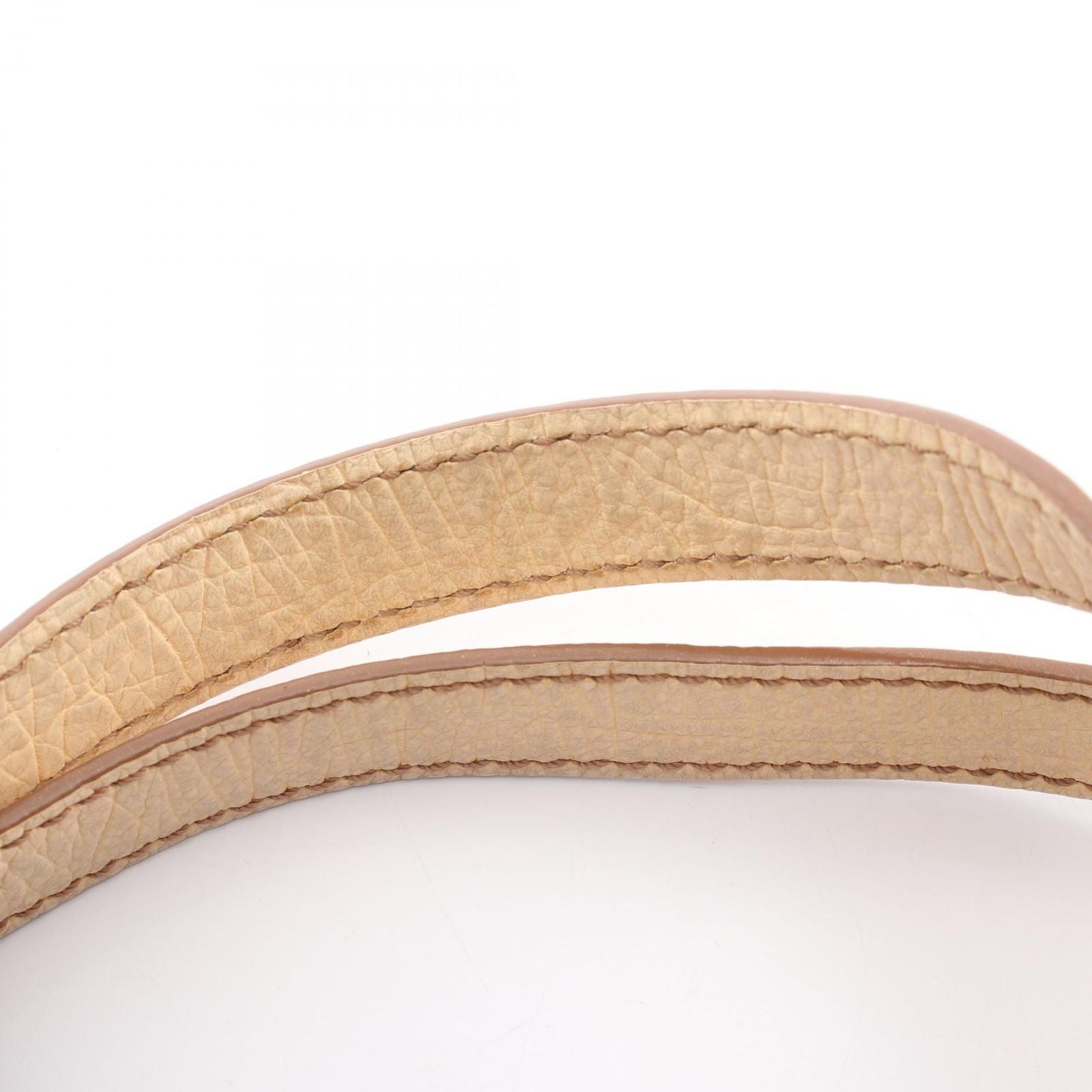 Celine Handbag Macadam Tassel Beige Ivory Canvas Leather Trio Nuffcharm Hand — view 6