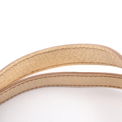 Celine Handbag Macadam Tassel Beige Ivory Canvas Leather Trio Nuffcharm Hand — view 6
