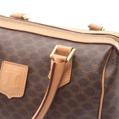 Celine Handbag Macadam 2-Way Brown Leather Hand — view 6