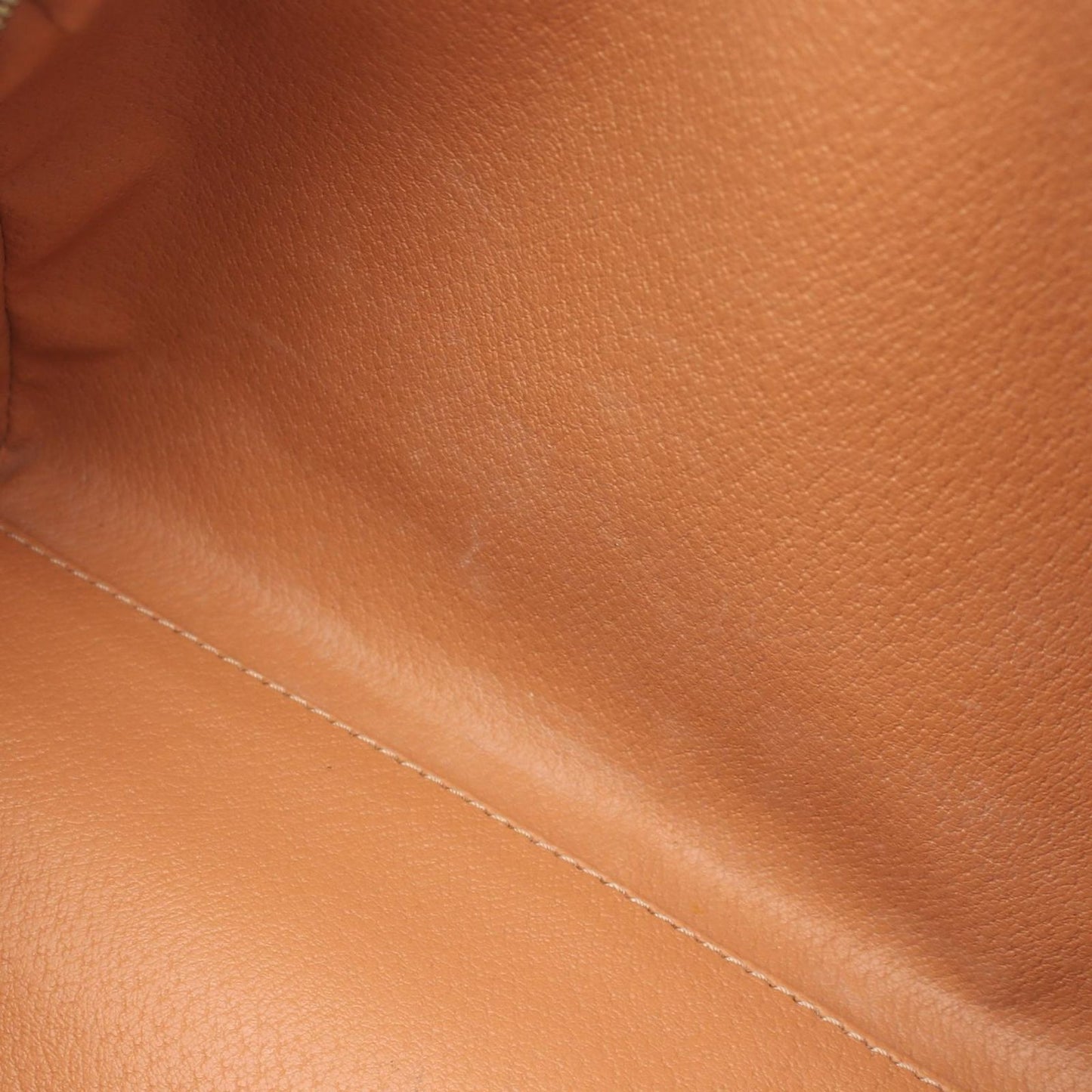 Celine Handbag Macadam 2-Way Brown Leather Hand — view 9