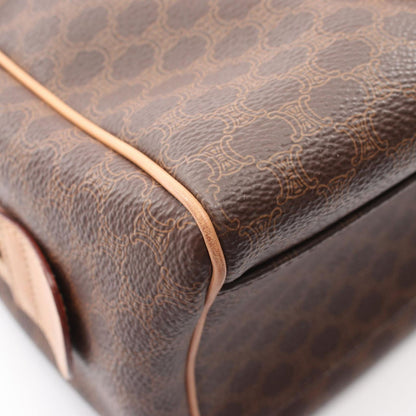 Celine Handbag Macadam 2-Way Brown Leather Hand — view 7