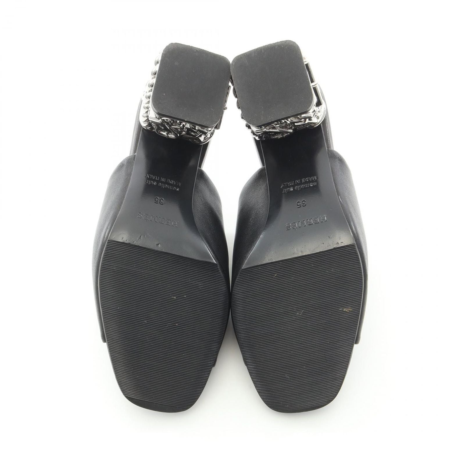 Hermes Mules Chaine D'ancre Leather — view 4