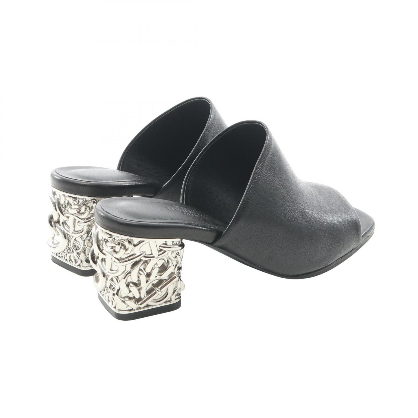 Hermes Mules Chaine D'ancre Leather — view 2