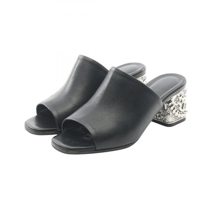 Hermes Mules Chaine D'ancre Leather