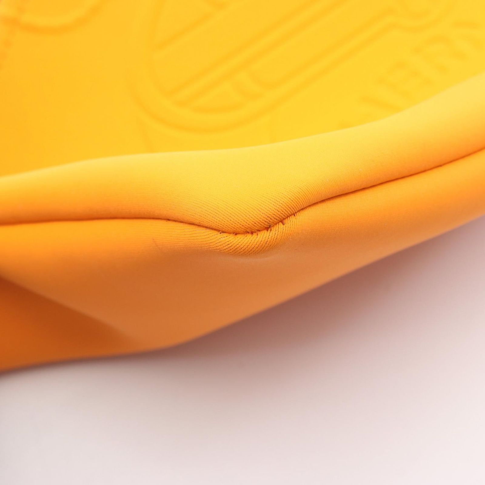 Hermes Pouch Neobain Thalassa Black 03 Orange Leather — view 5