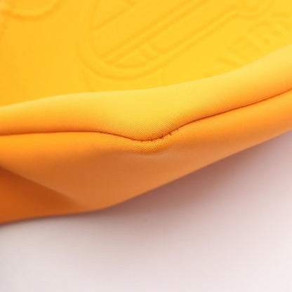 Hermes Pouch Neobain Thalassa Black 03 Orange Leather — view 5