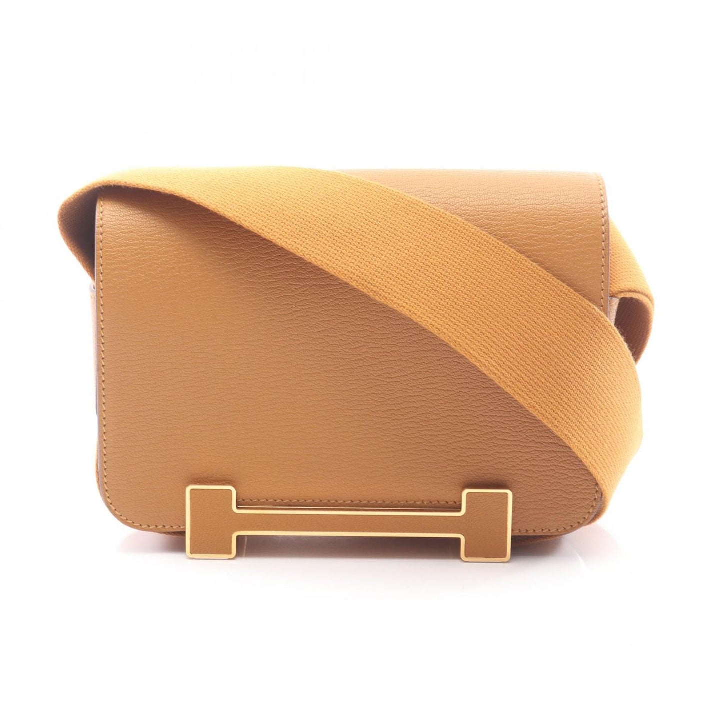 Hermes Shoulder Bag Geta Sesame Leather