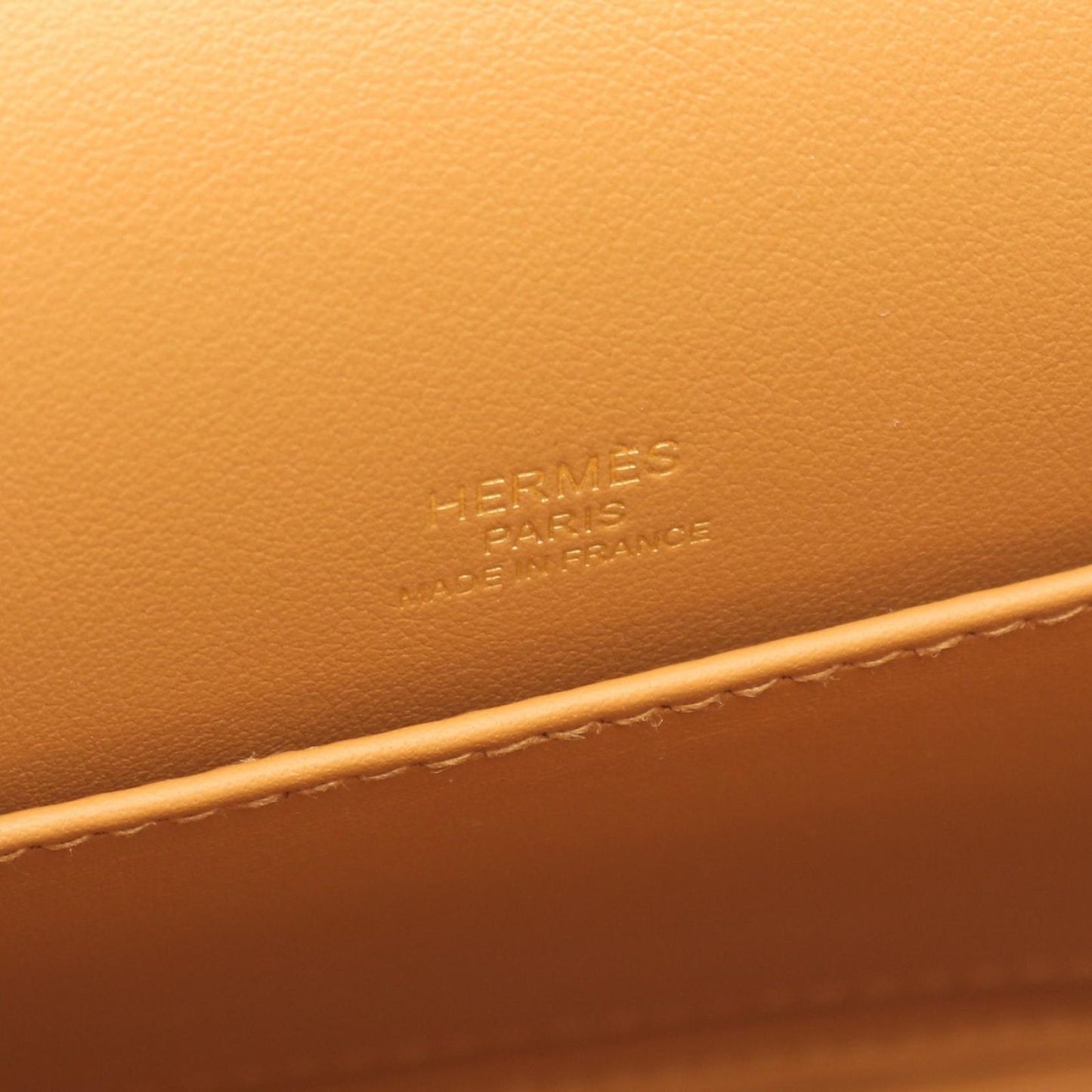 Hermes Shoulder Bag Geta Sesame Leather — view 4