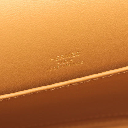 Hermes Shoulder Bag Geta Sesame Leather — view 4
