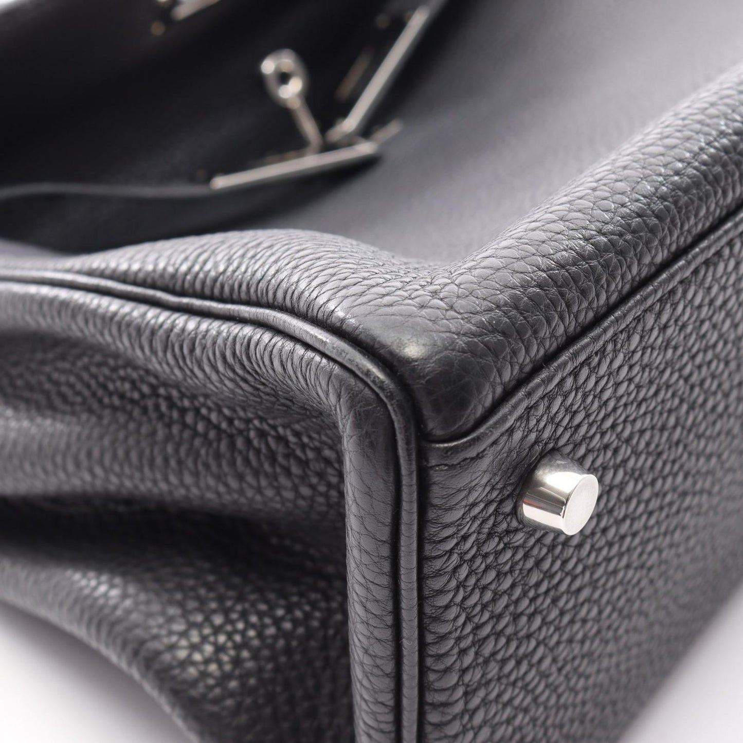 Hermes Handbag Kelly 32 2-Way Black Leather — view 9