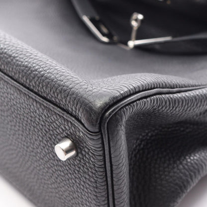 Hermes Handbag Kelly 32 2-Way Black Leather — view 8