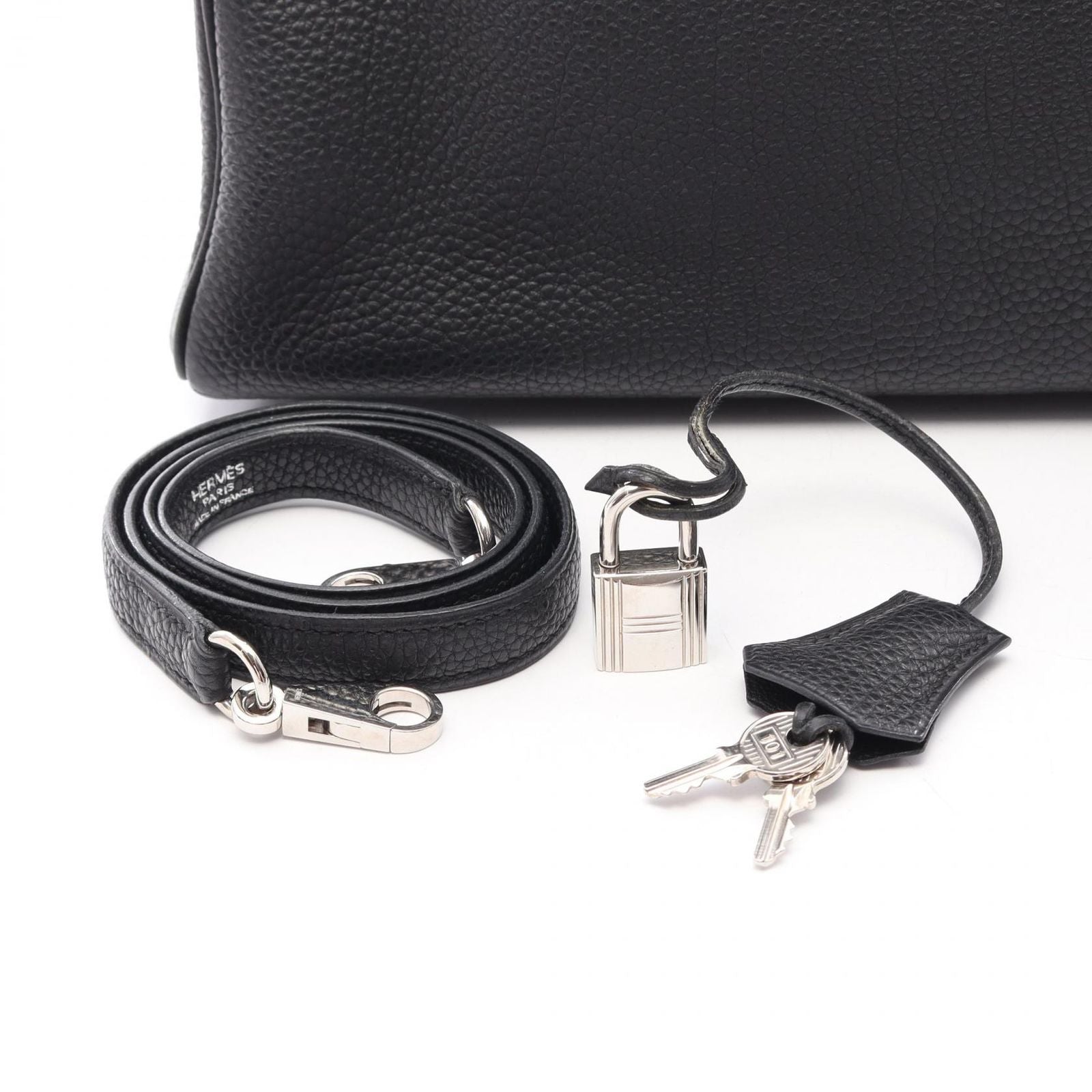 Hermes Handbag Kelly 32 2-Way Black Leather — view 6