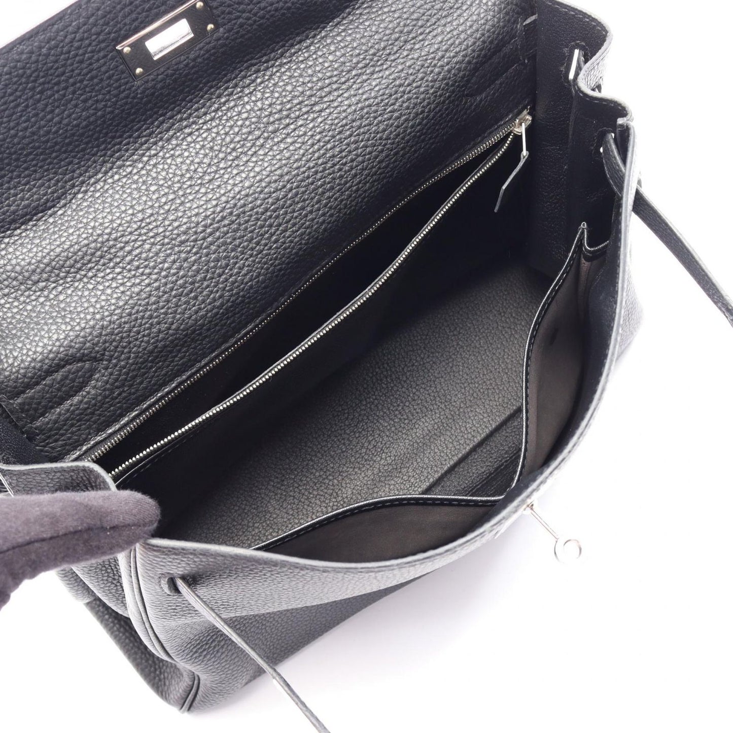 Hermes Handbag Kelly 32 2-Way Black Leather — view 3