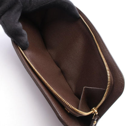 Louis Vuitton Bi Foldlong Wallet Portefeuille Ann Canvas — view 4