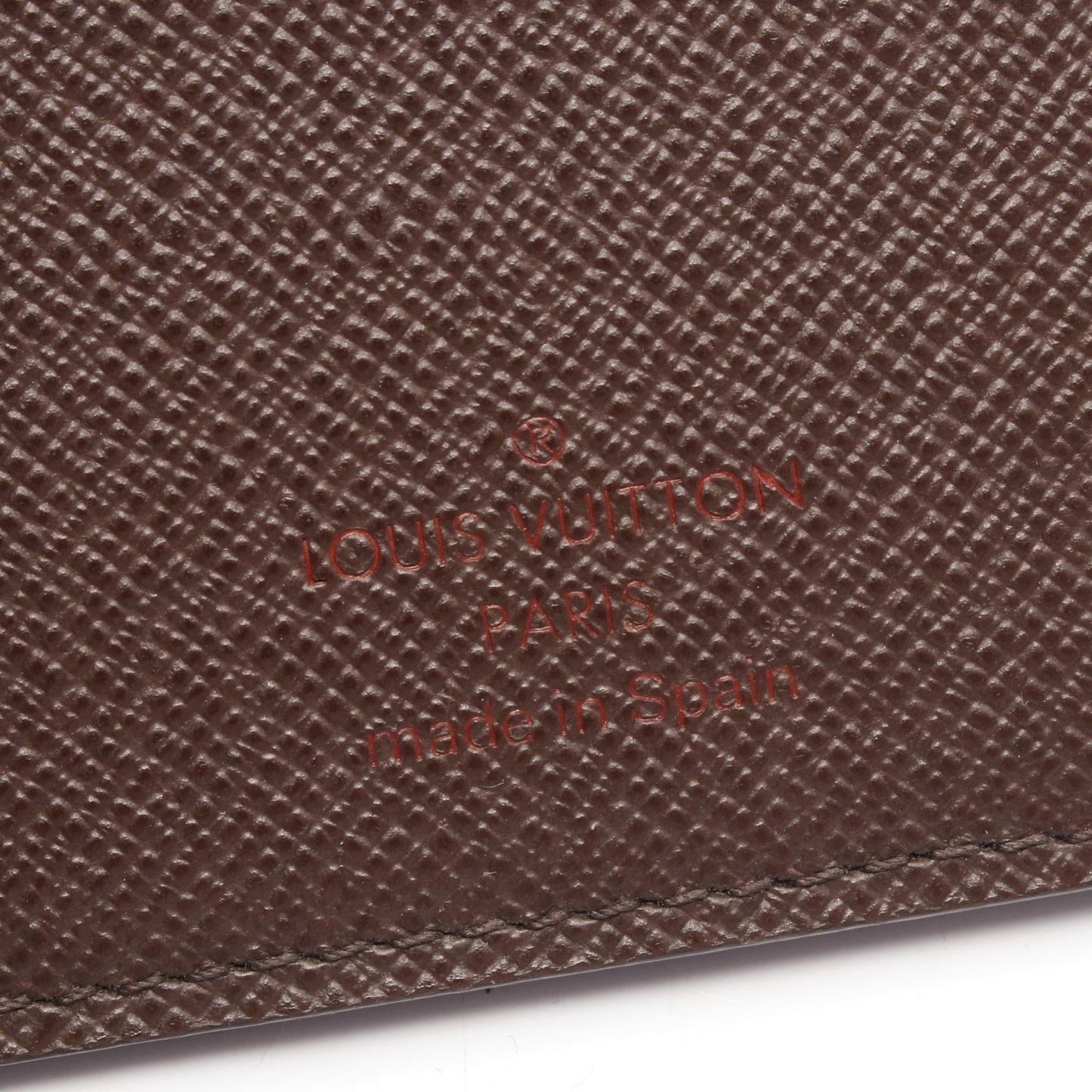 Louis Vuitton Bi Foldlong Wallet Portefeuille Ann Canvas — view 5