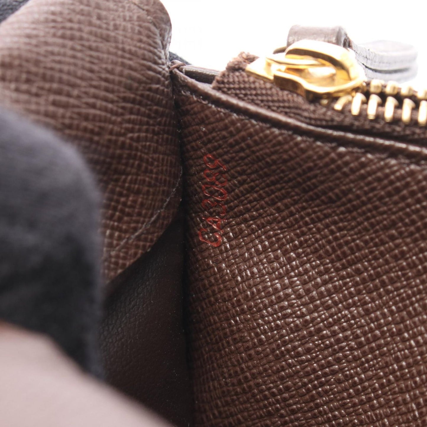 Louis Vuitton Bi Foldlong Wallet Portefeuille Ann Canvas — view 6