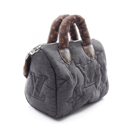 Louis Vuitton Handbag Speedy Bandouliere 25 LV Piro 2-Way Black ns Nylon — view 2