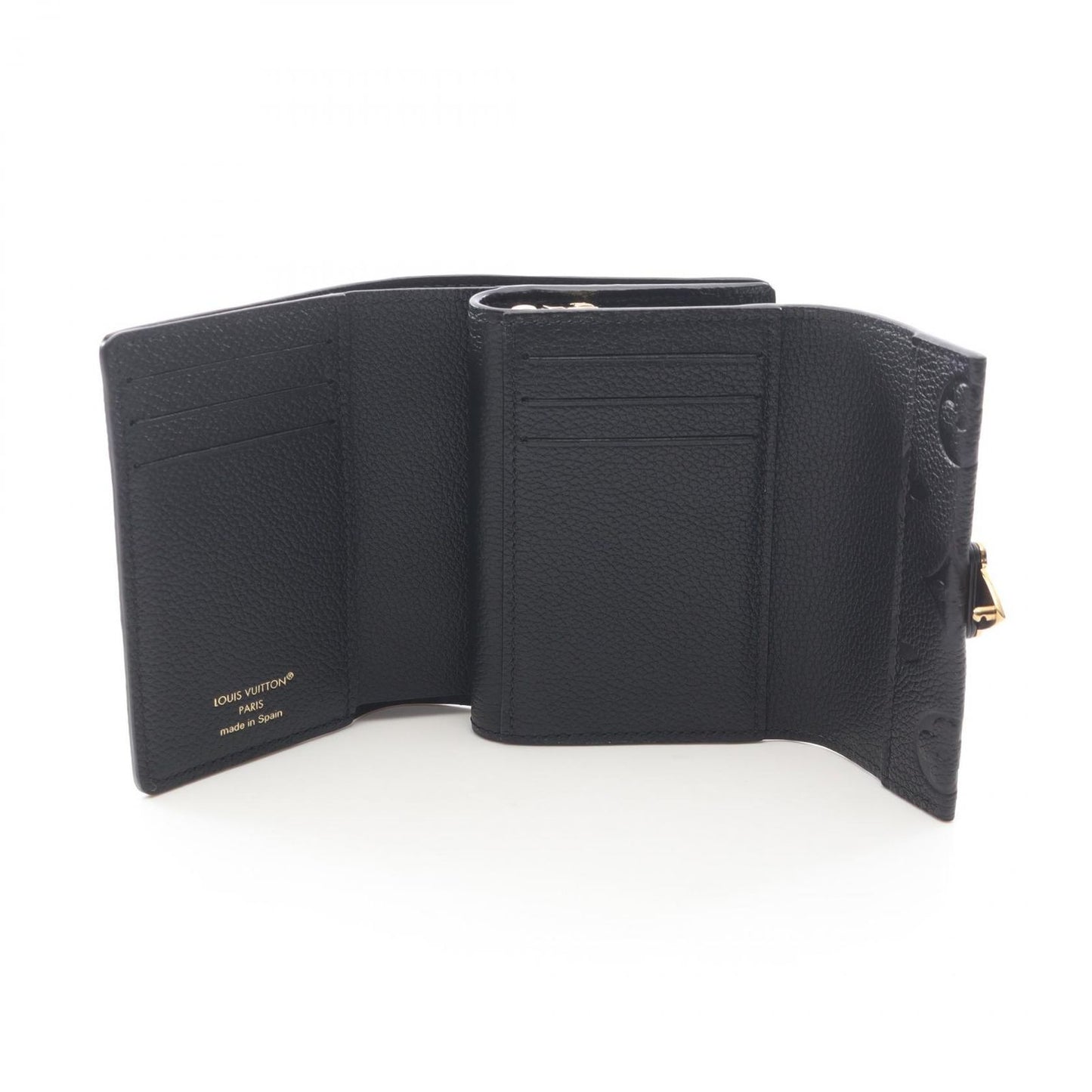 Louis Vuitton Tri Foldwallet Portefeuille Metis Compact Noir Leather — view 3