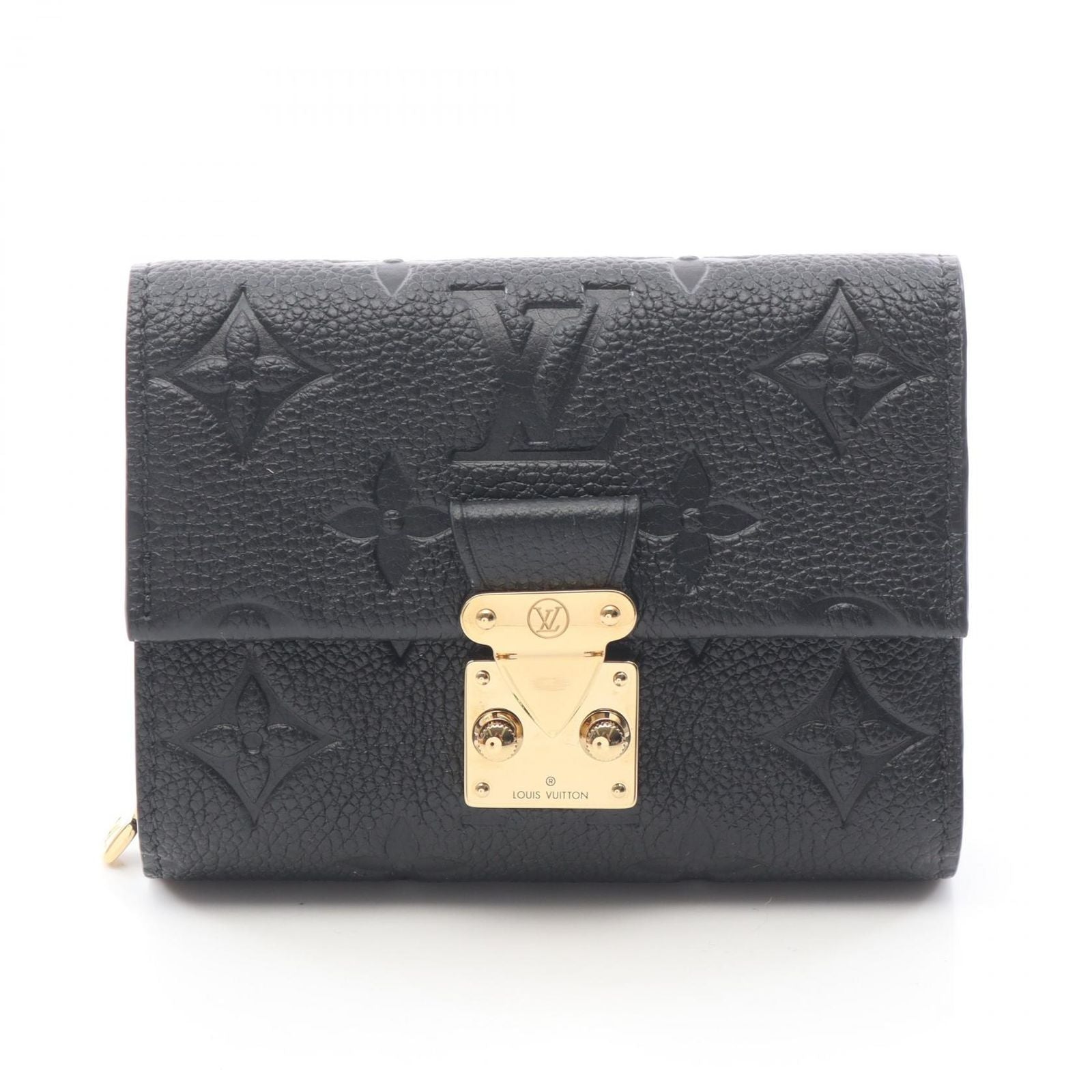 Louis Vuitton Tri Foldwallet Portefeuille Metis Compact Noir Leather