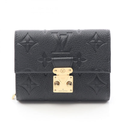 Louis Vuitton Tri Foldwallet Portefeuille Metis Compact Noir Leather