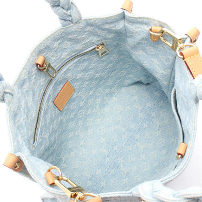 Louis Vuitton Handbag Redtogo 2-Way Skyblue Denim Leather — view 3