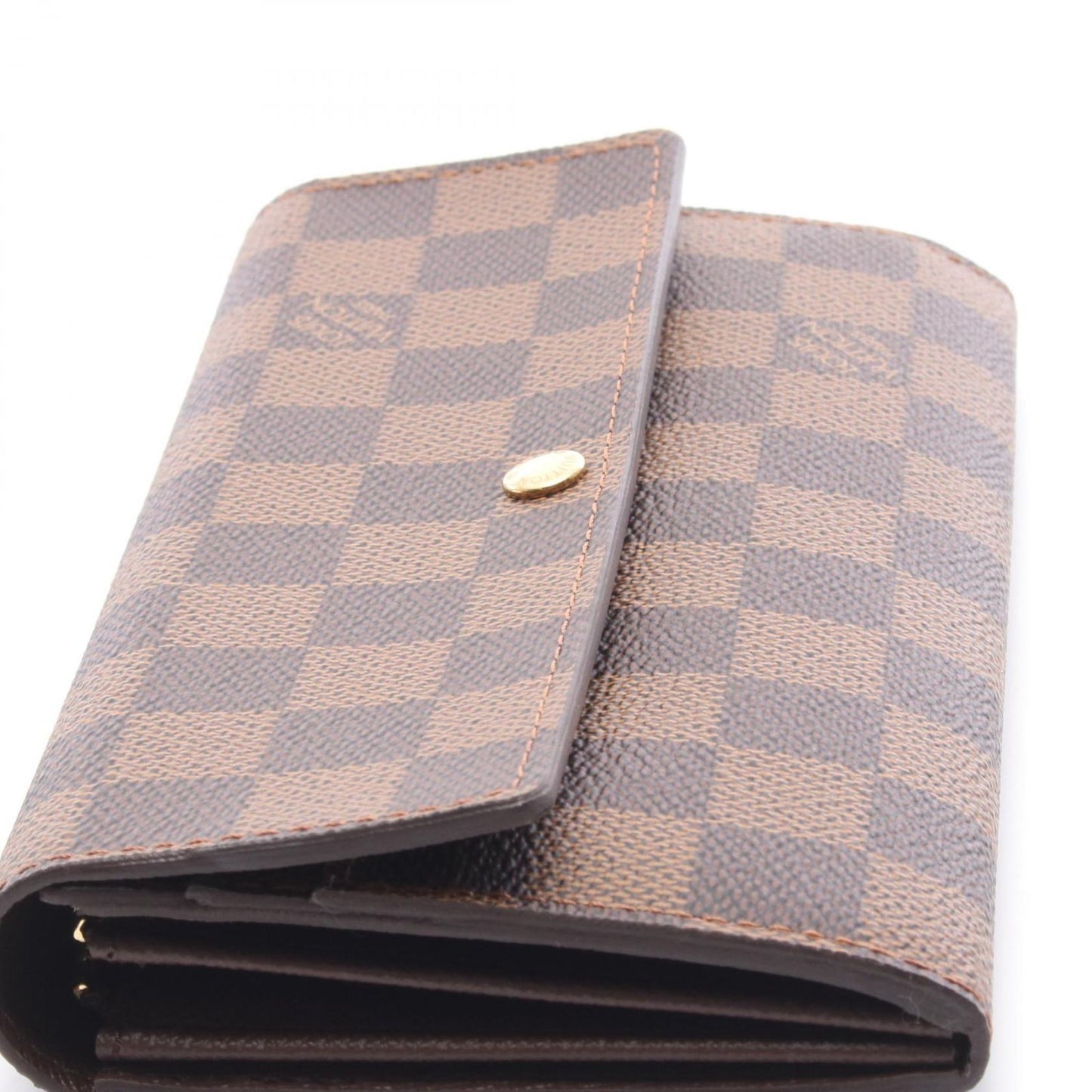 Louis Vuitton Bi Foldlong Wallet Portefeuille Sarah Leather — view 7