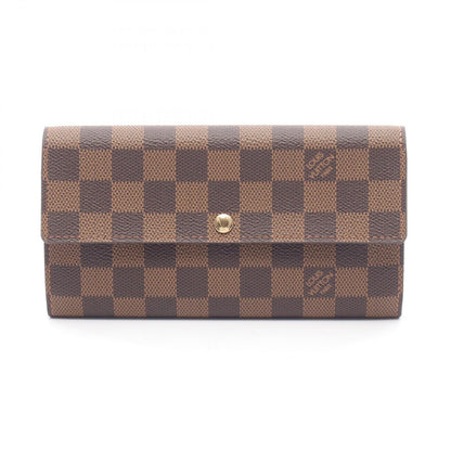 Louis Vuitton Bi Foldlong Wallet Portefeuille Sarah Leather