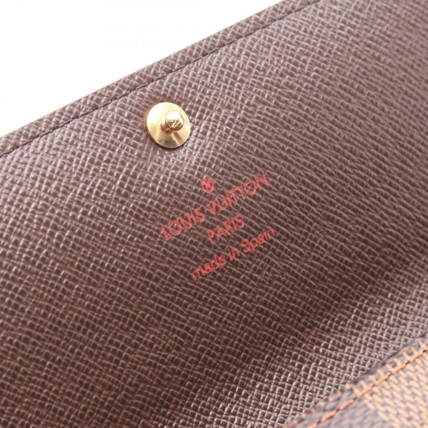 Louis Vuitton Bi Foldlong Wallet Portefeuille Sarah Leather — view 4
