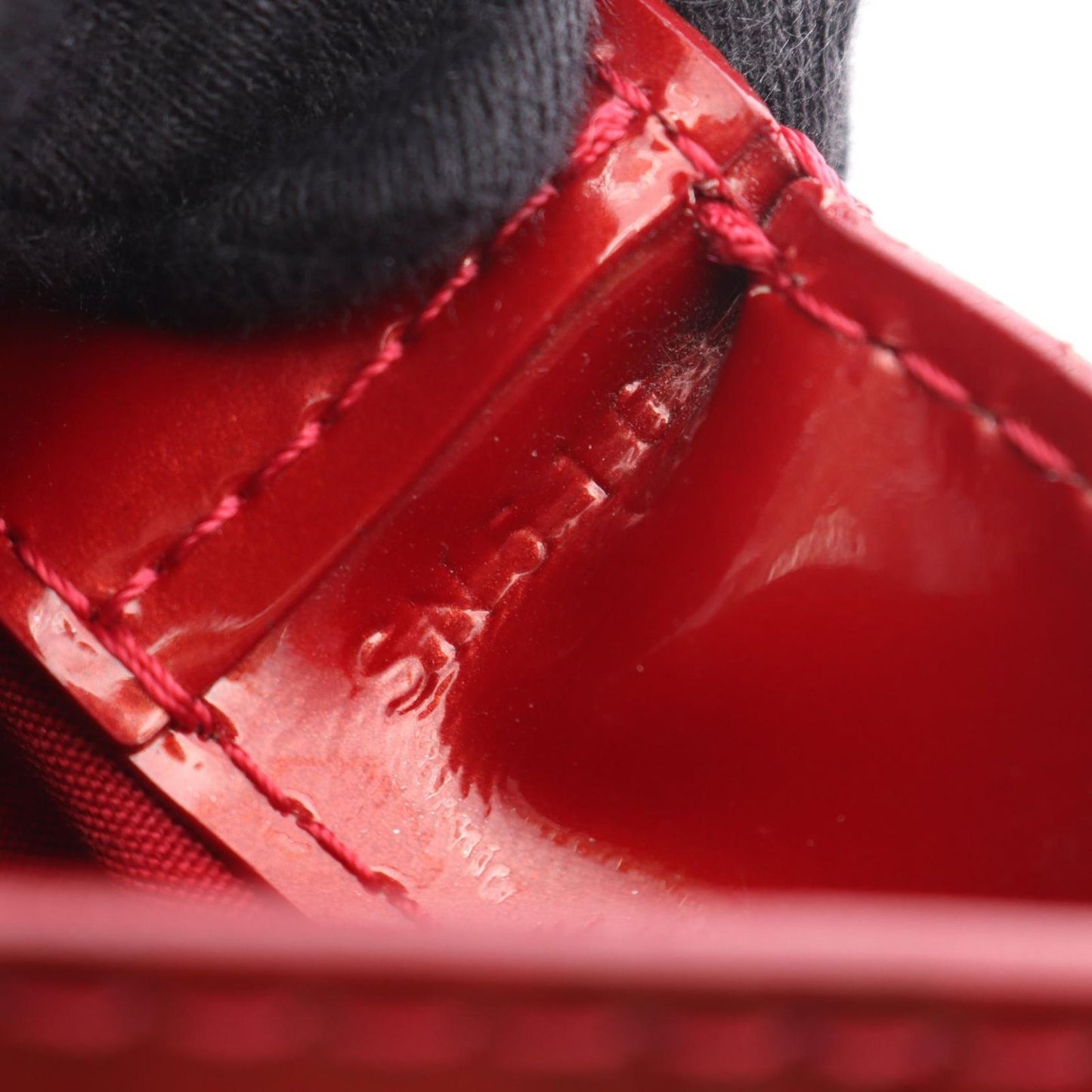 Louis Vuitton Handbag Wi PM Pomme D'amour Leather — view 5