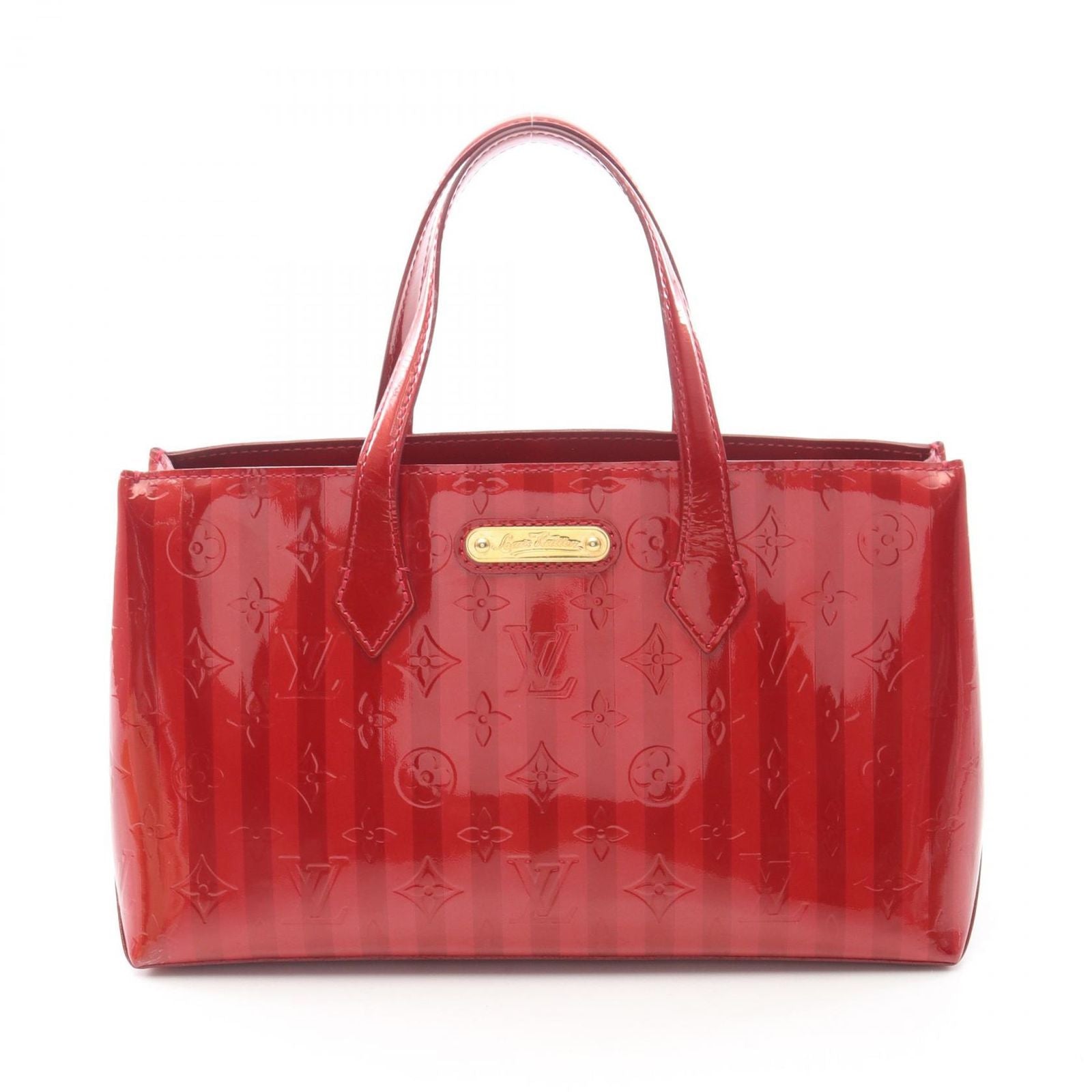 Louis Vuitton Handbag Wi PM Pomme D'amour Leather