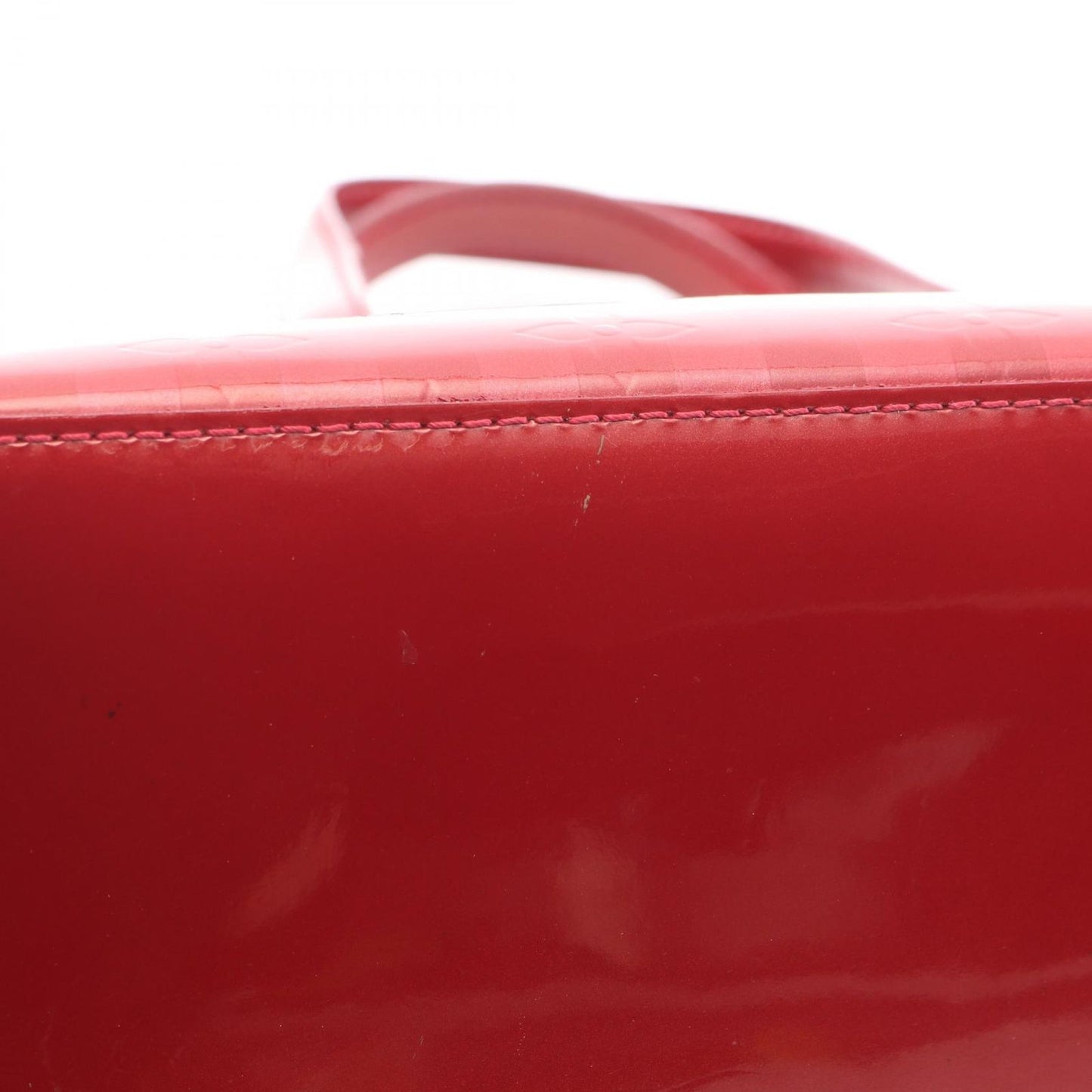 Louis Vuitton Handbag Wi PM Pomme D'amour Leather — view 7
