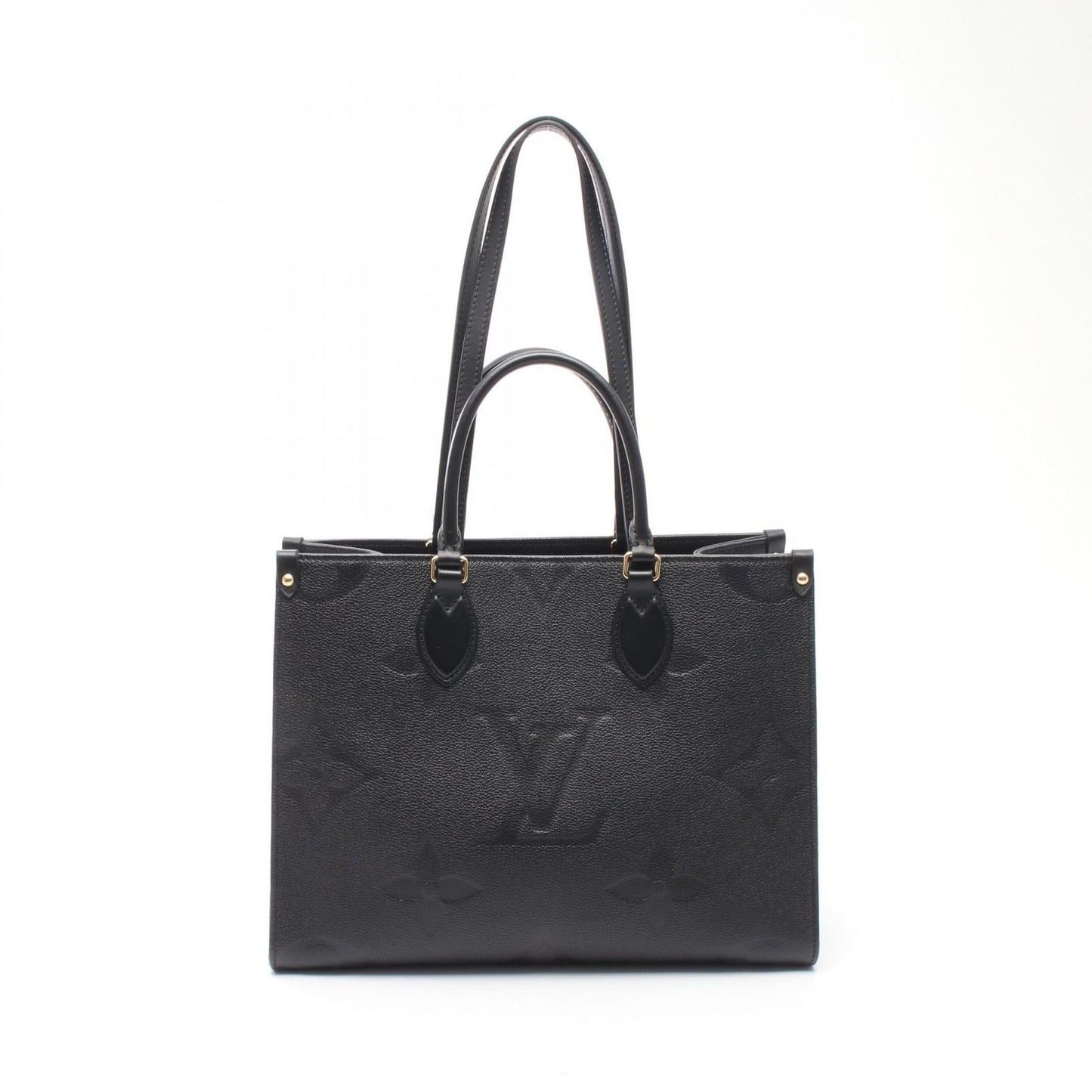 Louis Vuitton Tote On The Go 2-Way Noir Leather