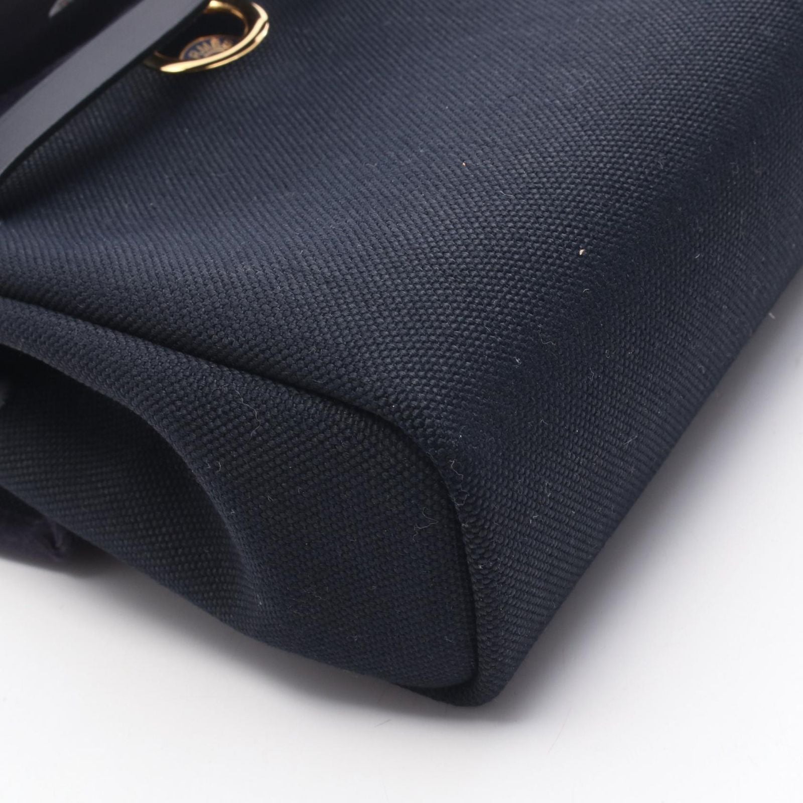 Hermes Shoulder Bag Herbag Zip Mini Blue Indigo Leather — view 7