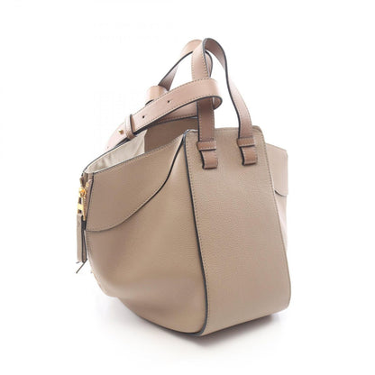 Loewe Handbag Hammockbag Way Gray Ju Leather Hammock — view 2