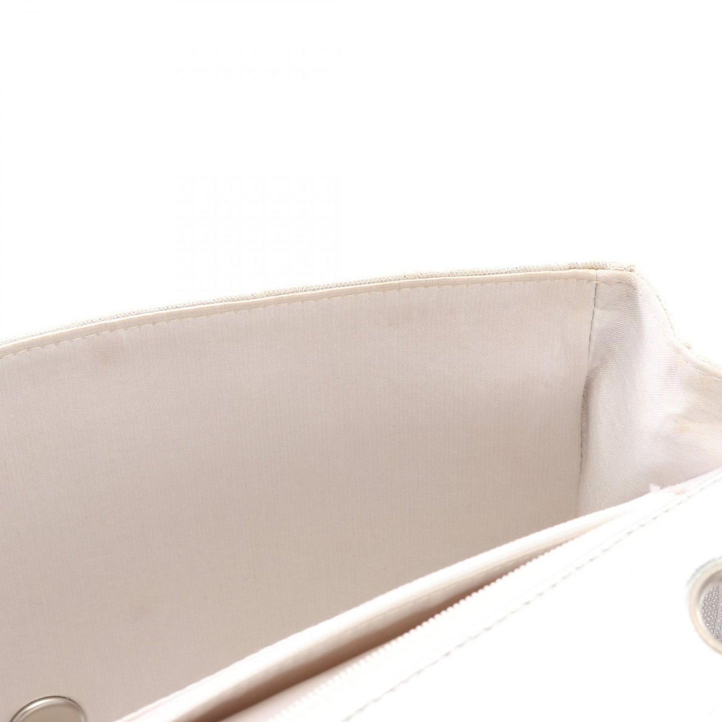 Chanel Shoulder Bag New Travelline Silver Leather New Chain — view 6
