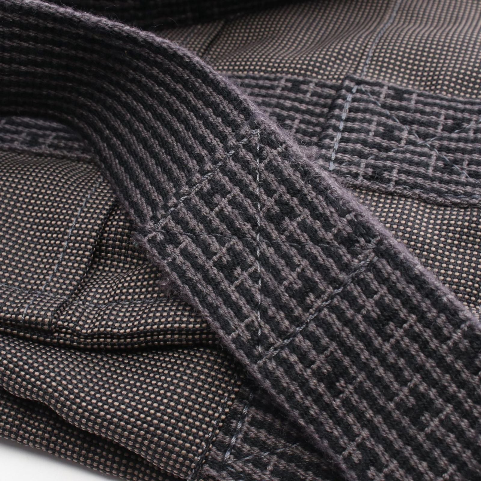 Hermes Shoulder Bag Her Line Besace Gray Canvas — view 7